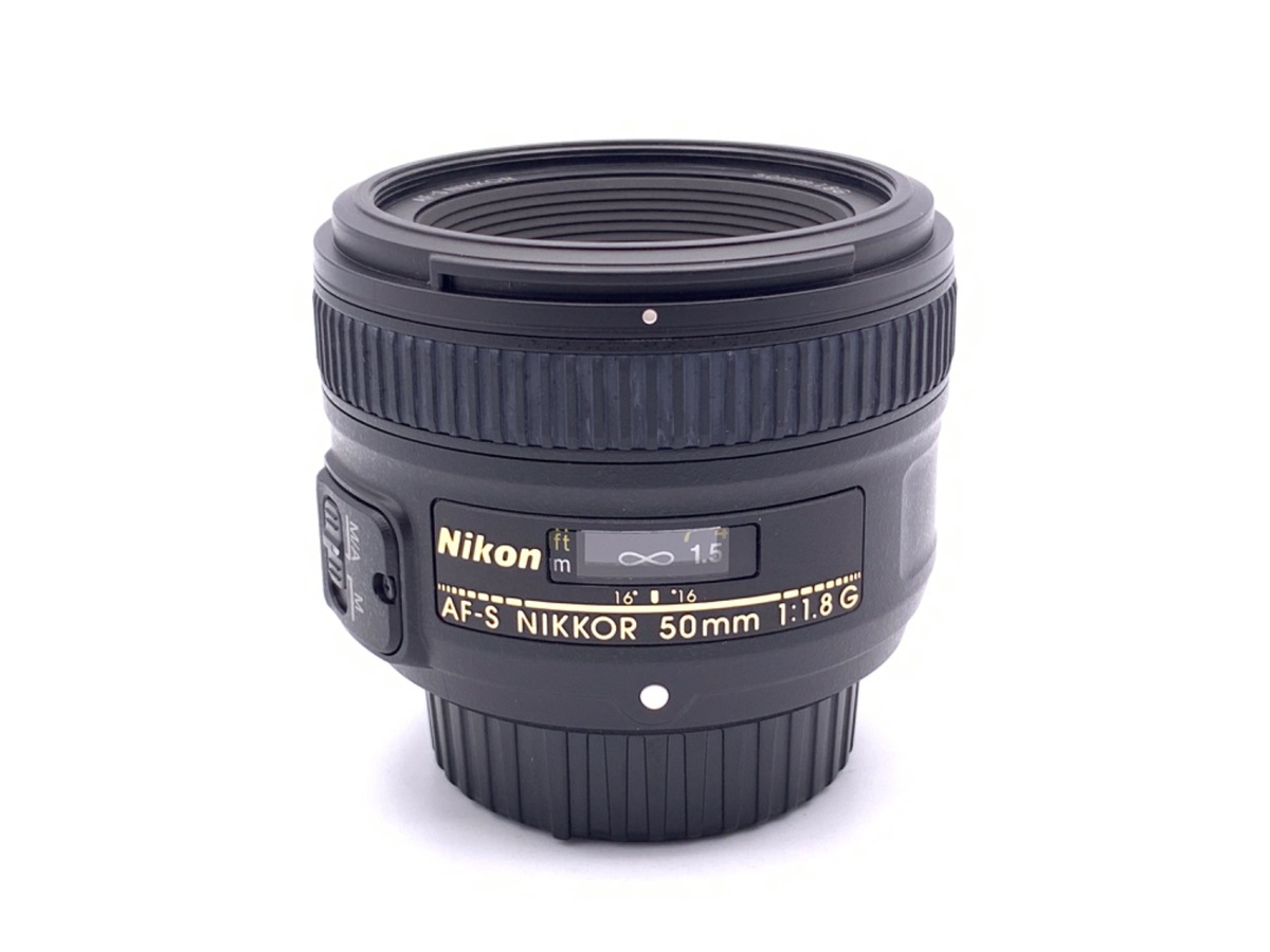 おトク】 Nikon AF-S 50F1.8G ＋レンズプロテクター 美品 レンズ(単