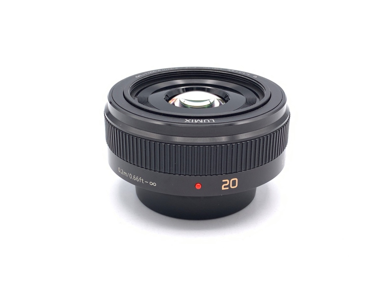 LUMIX G 20mm/F1.7 II ASPH. H-H020A-K [ブラック] 中古価格比較