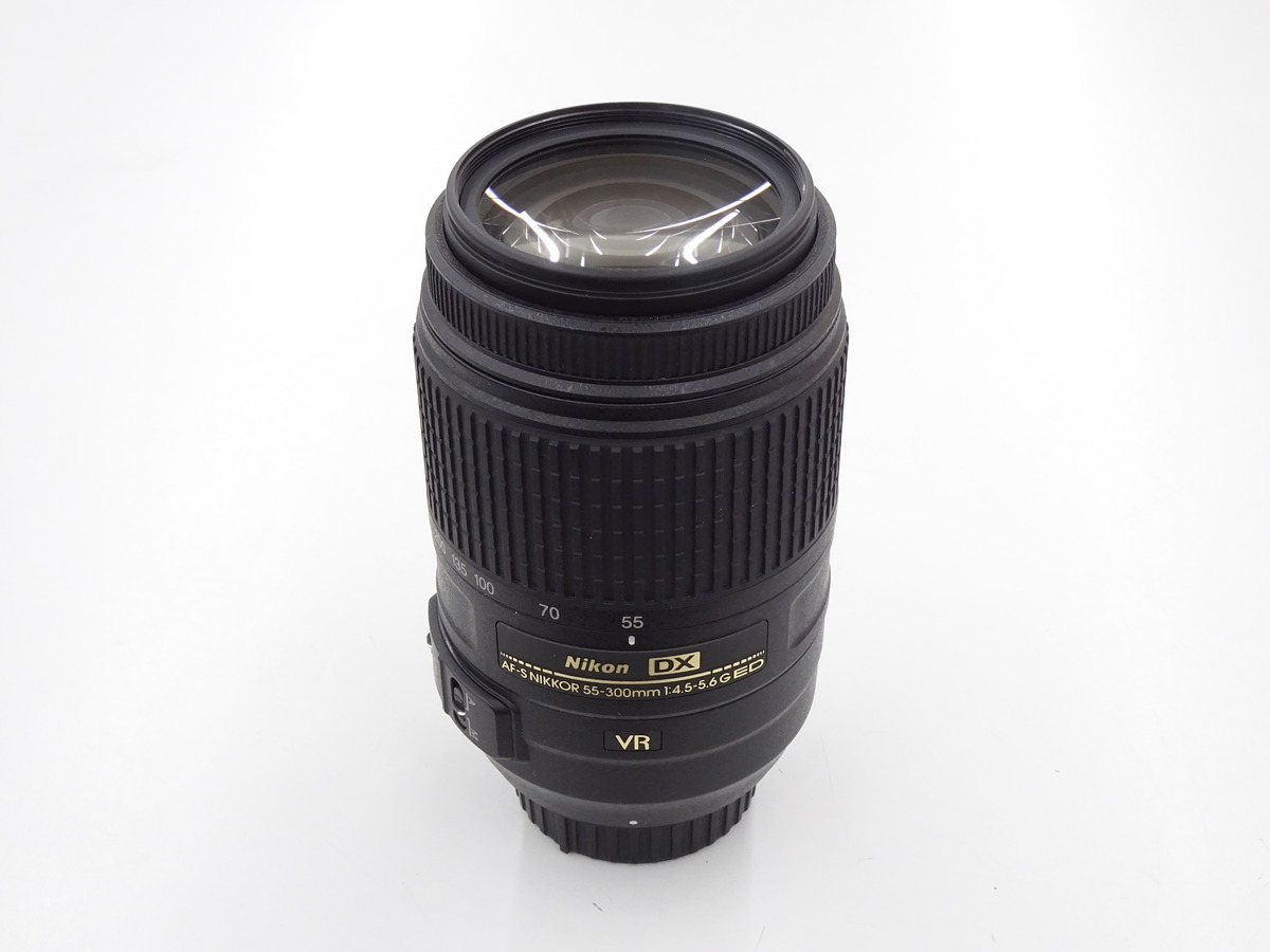 望遠レンズ Nikon AF-S DX 55-300mm ほぼ未使用ズームレンズ - レンズ 