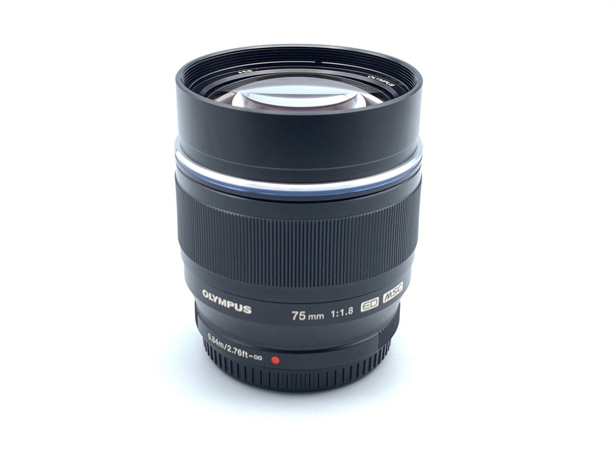 割引発見 DIGITAL M.ZUIKO ED 価格.com - 中古価格比較 [ブラック] F1.8 75mm レンズ(単焦点)