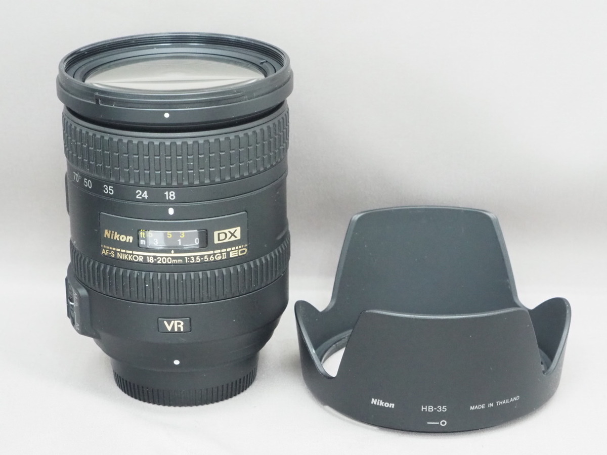 AF-S DX NIKKOR 18-200mm f/3.5-5.6G ED VR II 中古価格比較 - 価格.com