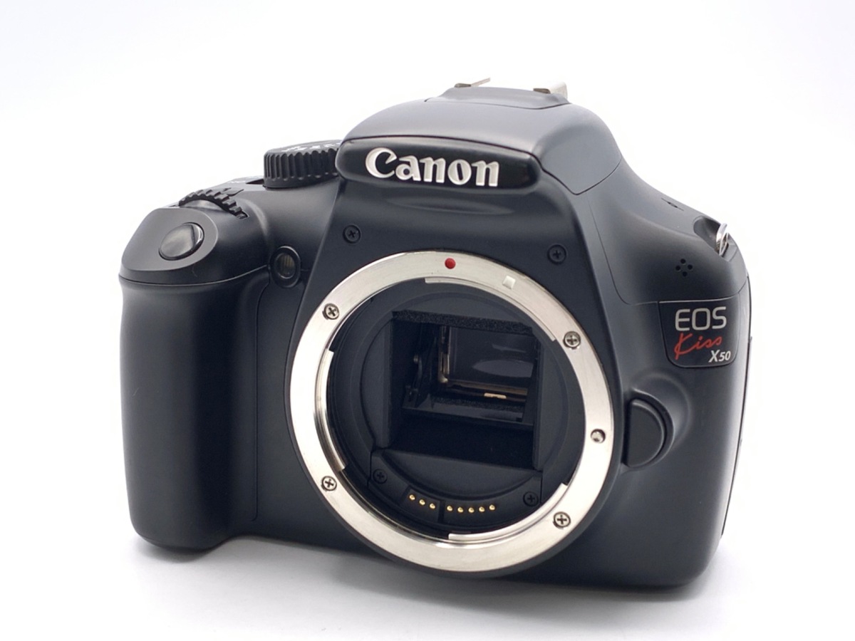 CANON◇デジタル一眼カメラ EOS Kiss X50 ボディ [レッド] - カメラ