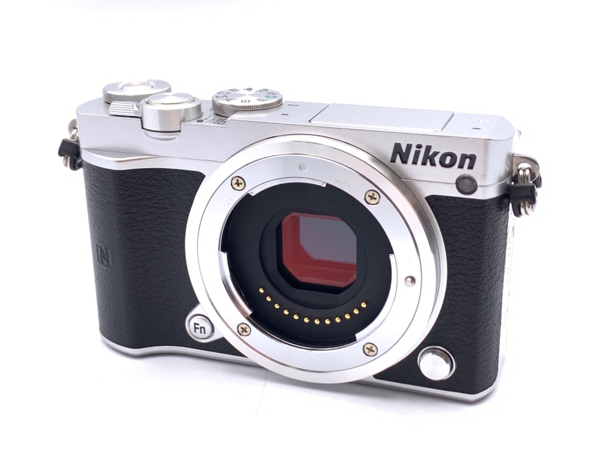 超美品 Nikon 1 短けれ J5 ボディ シルバー 中古本体 安心保証 即日発送 ミラー