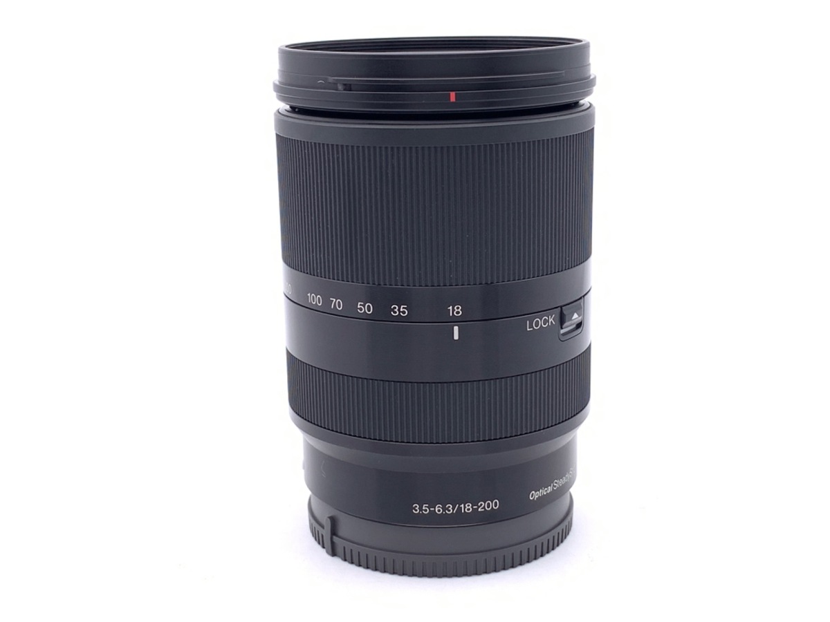 ジャンク]sony レンズ E18-200mm 3.5-6.3 OSS LE
